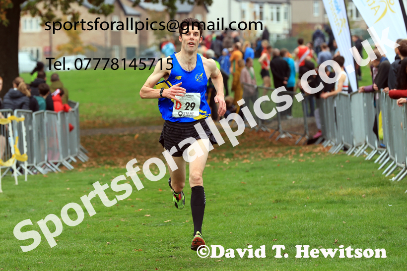 Senior Mens relay, 2025 Northern Cross Country Relays, Graves Park, Sheffield. Photo: David T. Hewitson/Sports for All Pics